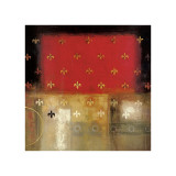 Gold Patterns Giclee Print by Eric Balint