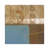 Cielo y tierra I Lámina giclée por Leo Burns