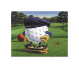 Drop 'Em Giclee Print by Bob Commander