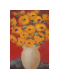 Saffron Blossoms Giclee Print by Onan Balin