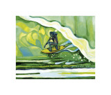 La habitación verde Lámina giclée por Jon Baker