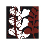Maidenhair on Black Ground Giclée-Druck von Denise Duplock