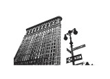 Flatiron (outline) Giclee Print by Erin Clark