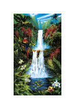 Mirror Falls Giclee Print by Croci 