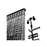 Flatiron (detail) Giclee Print by Erin Clark
