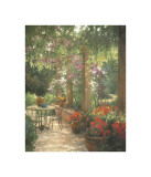 Under the Trellis Giclee Print by Allan Myndzak