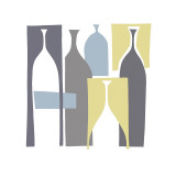 Silhouette, Chartreuse Lámina giclée por Denise Duplock Silhouette, Chartreuse Lámina giclée por Denise Duplock