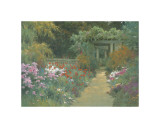 Italian Garden Giclee Print by Allan Myndzak