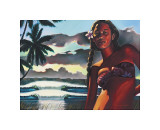 Teata Giclee Print by Wade Koniakowsky