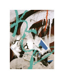 Jenny Kraft - Aqua Tag III Digitálně vytištěná reprodukce Jenny Kraft - Aqua Tag III Digitálně vytištěná reprodukce
