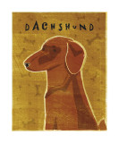 Dachshund (red) Lámina giclée por John Golden Dachshund (red) Lámina giclée por John Golden