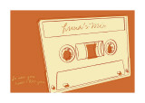 Lunastrella Mix Tape Impressão giclée por John Golden