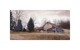 Farm on the Hill Giclee Print by Ray Hendershot