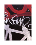 Red Black Tag I Lámina giclée por Jenny Kraft Red Black Tag I Lámina giclée por Jenny Kraft