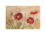 Ladies In Red Giclee Print by Anne Magill