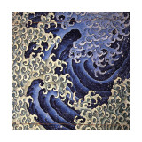 Katsushika Hokusai - Masculine Wave (detail) - Giclee Baskı Katsushika Hokusai - Masculine Wave (detail) - Giclee Baskı