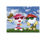 Twosome Giclee Print by Bob Commander