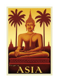 Escape to Asia Giclée-tryk af Steve Forney