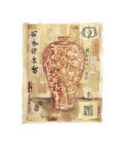 Cinnabar Vase Giclée-Druck von Jane Claire