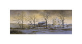 Soirée dans la ferme Brenner reproduction procédé giclée par Ray Hendershot