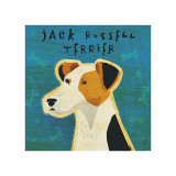 Jack Russell Terrier Giclee Print by John Golden