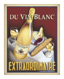 Du Vin Blanc Extraordinaire Giclee Print by Steve Forney Du Vin Blanc Extraordinaire Giclee Print by Steve Forney