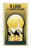 Maroc l'Afrique du Nord Impressão giclée por Steve Forney Maroc l'Afrique du Nord Impressão giclée por Steve Forney