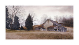 Granja en la colina Lámina giclée por Ray Hendershot