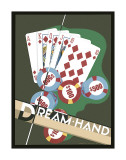 Dream Hand Giclée-tryk af Brian James Dream Hand Giclée-tryk af Brian James