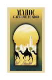 Steve Forney - Maroc l'Afrique du Nord - Giclee Baskı