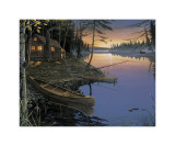 Canoe at the Cabin Giclee Print by Ervin Molnar Canoe at the Cabin Giclee Print by Ervin Molnar