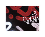 Red Black Tag II Giclee Print by Jenny Kraft