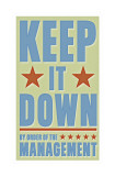 Keep It Down Lámina giclée por John Golden