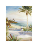 Beach Villa Giclee Print by Marc Lucien