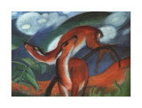 Red Deer II Giclee Print by Franz Marc Red Deer II Giclee Print by Franz Marc