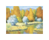 October Reflections Giclee Print by B. Oliver