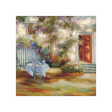 Lavender Garden Giclee Print by David Weiss