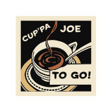 Cup'pa Joe to Go Giclee Print