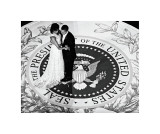 President Obama and the First Lady Giclee Print