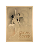 Rena May Et Gerardy reproduction procédé giclée