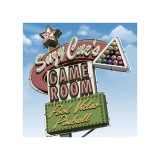 Suzy Cue's Game Room Giclee Print by Anthony Ross
