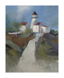 Camino al faro Lámina giclée por Albert Swayhoover Camino al faro Lámina giclée por Albert Swayhoover