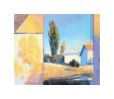 Fall House Giclee Print by Saladino 