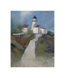 Chemin vers le phare reproduction procédé giclée par Albert Swayhoover