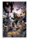 Marvel Team-Up #18 Cover: Chronok, Thing, Speedball and X-23 Póster por Paco Medina Marvel Team-Up #18 Cover: Chronok, Thing, Speedball and X-23 Póster por Paco Medina