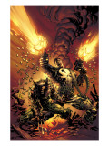 Wolverine Punisher 1 Cover: Wolverine and Punisher Poster par Mike Deodato Jr.