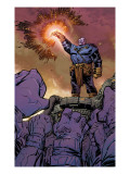 Thanos 9 Cover: Thanos Poster par Keith Giffen