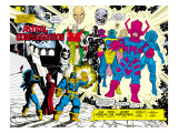 Infinity Gauntlet 5 Group: Thanos Art by George Perez