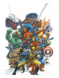 Marvel Team Up #1 Cover: Wolverine Láminas por Scott Kolins Marvel Team Up #1 Cover: Wolverine Láminas por Scott Kolins