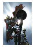 Secret Invasion #8 Cover: Captain America, Wolverine and Thor Plakater af Gabriele DellOtto Secret Invasion #8 Cover: Captain America, Wolverine and Thor Plakater af Gabriele DellOtto